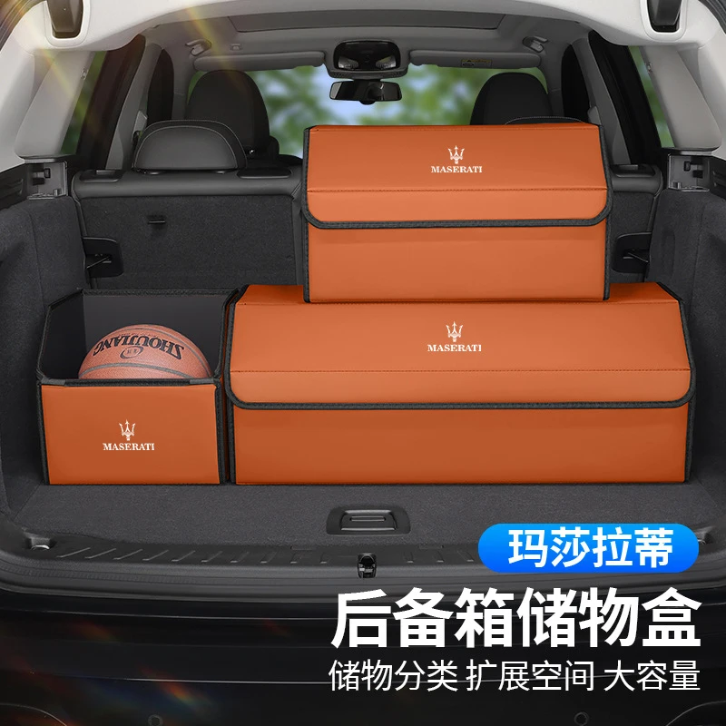 

Suitable for Maserati car trunk storage box Ghibli/President/Levante car storage box accessories