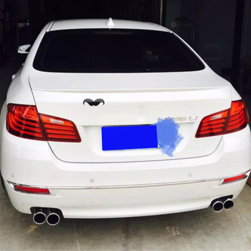 

Маленький спойлер, комплект кузова с крыльями для BMW 5 серии F10, седан, 2011-2017, год, АБС-пластик, аксессуары для хвостовых губ, глянцевый черный