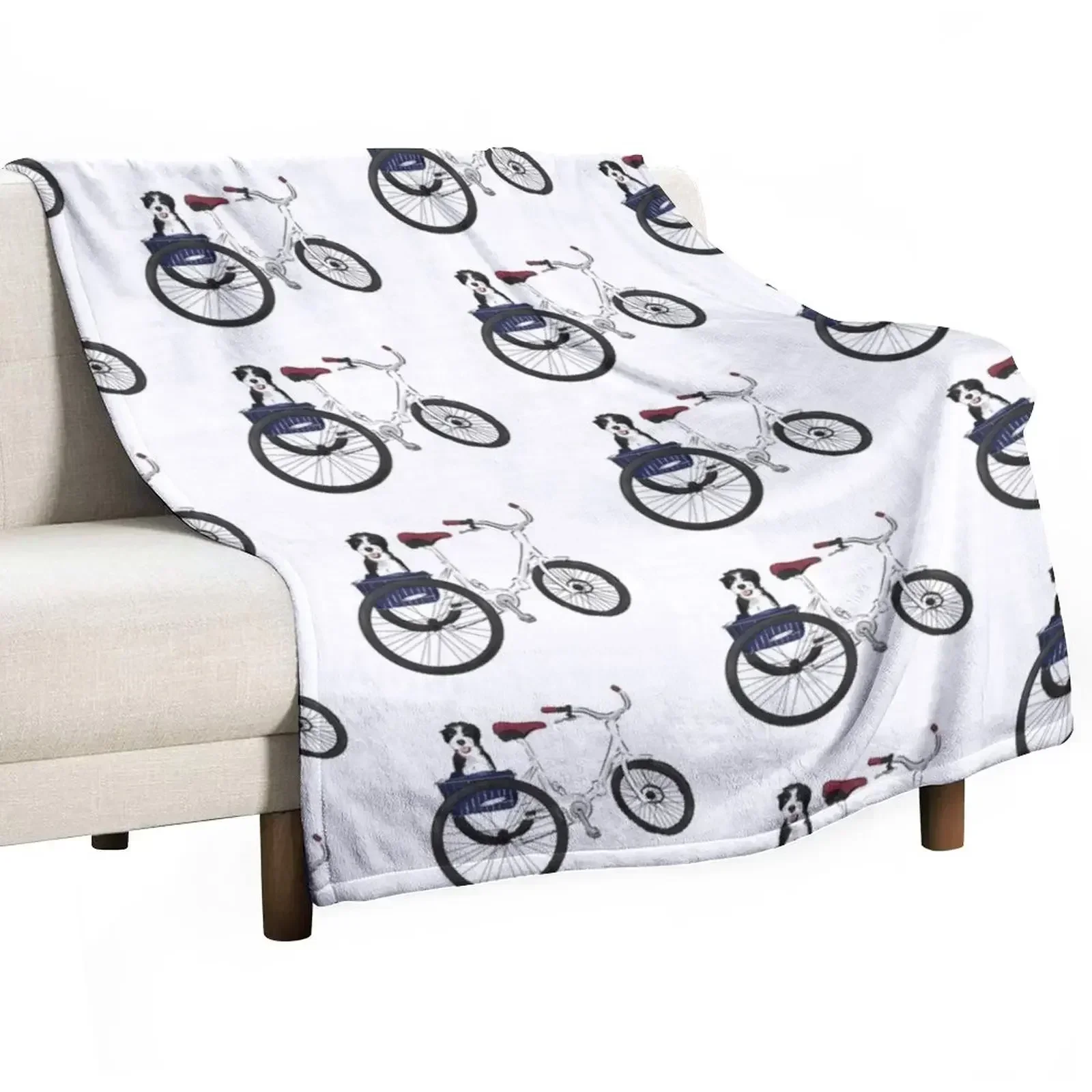 Amal and Trike Throw Blanket Kid'S Cute Plaid Blankets