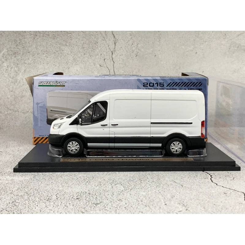 

Литой под давлением Greenlight, масштаб 1:43, 2015, транзит, фургон с высоким крылом, сплав, имитация модели автомобиля, коллекция сувениров, демонстрационные украшения, подарок