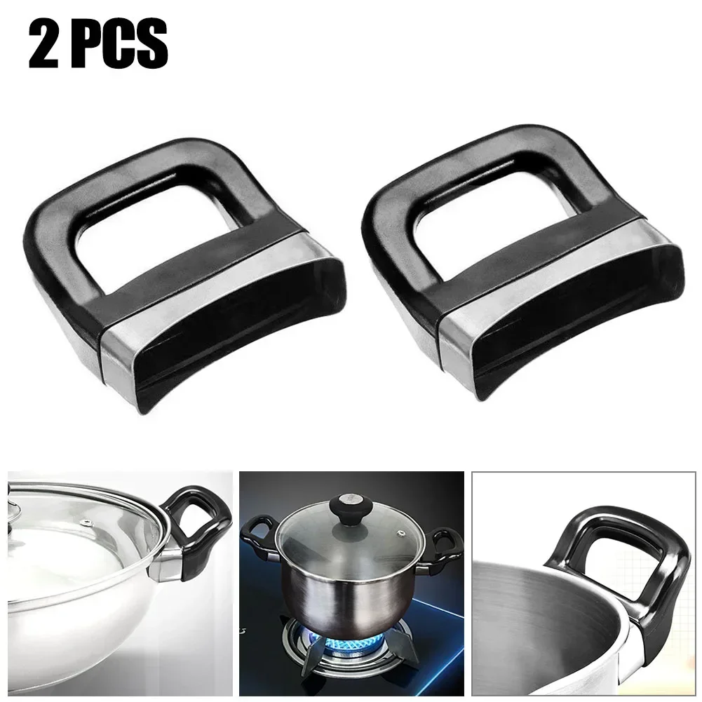 2pcs Replacement Side Handles For Cooker Steamer Stockpot Pan Pot Short Handle Replacement Kit Cookware Part NEW