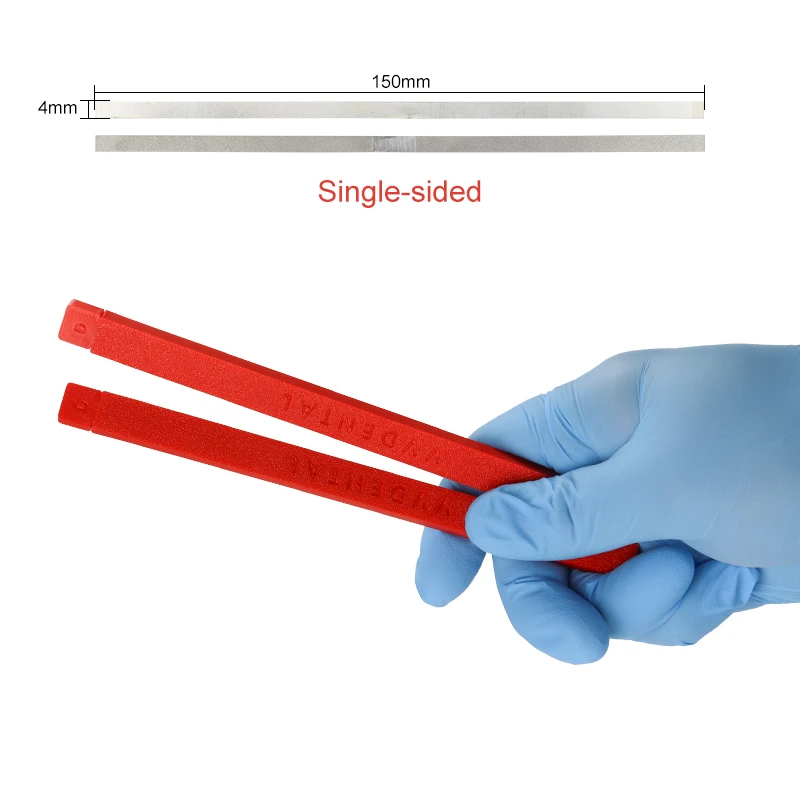 VVDental Dental Metal Polishing Stick Single/Double Sided Tooth Interdental Resin Surface Grinding Whitening Sanding 5pcs/box