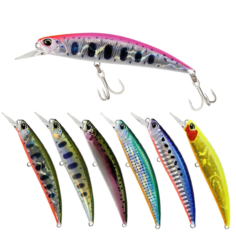 Minnow-señuelo de Pesca de lubina, Wobbler de hundimiento largo, 9,5 cm, 15g, Ryuki 95S