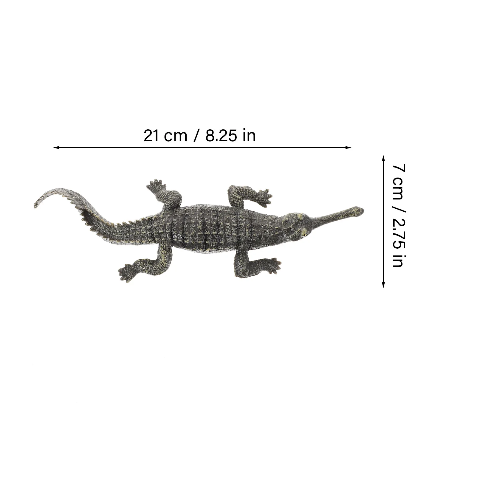 Models Animal Figurines Baby Crocodile Simulation Figures Artificial Plastic Realistic