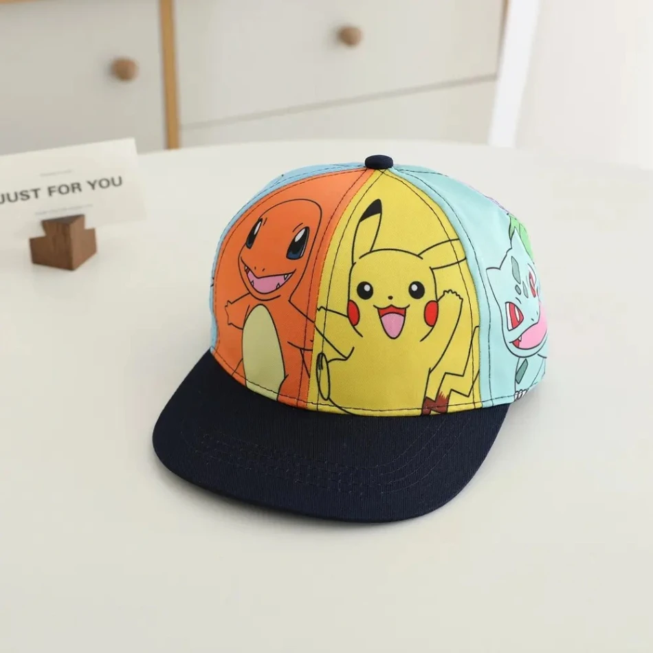 

Детская бейсболка-тракер с Пикачу 2026: новая, супермилый дизайн, стильная, регулируемая, для мальчиков и девочек