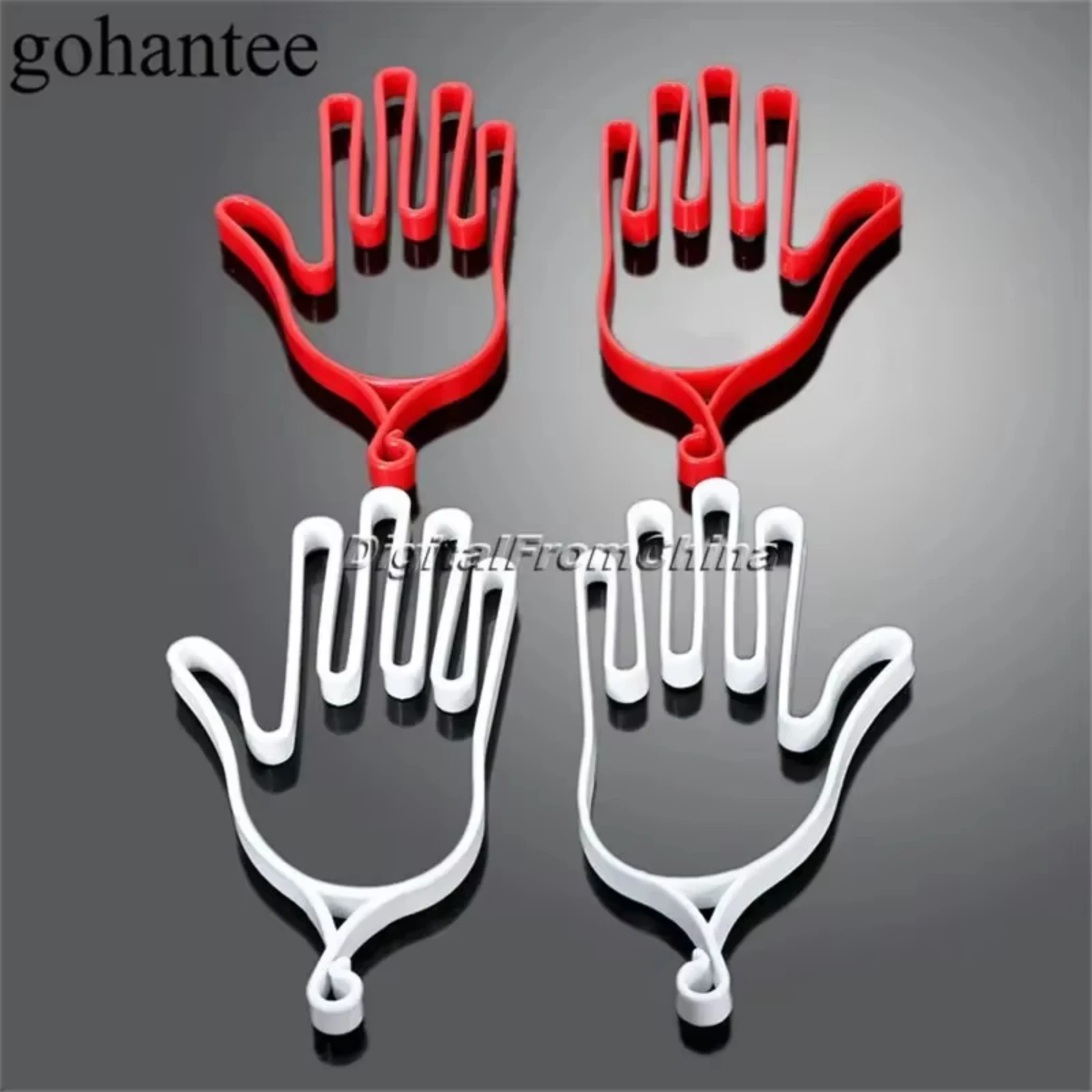 2Pcs Golf Gloves Stretcher Holder Keeper Hanger Gloves Support Frame Golfer Gloves Holder Rack Dryer Shaper Tool Accessories