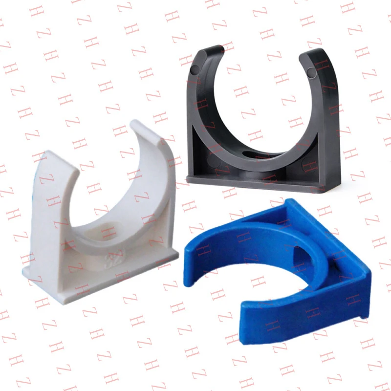 u-10-peCas-abracadeiras-em-u-de-pvc-branco-e-cinza-para-conduites-de-20mm-25mm-32mm-40mm-50mm-pedido-minimo-10-pecas
