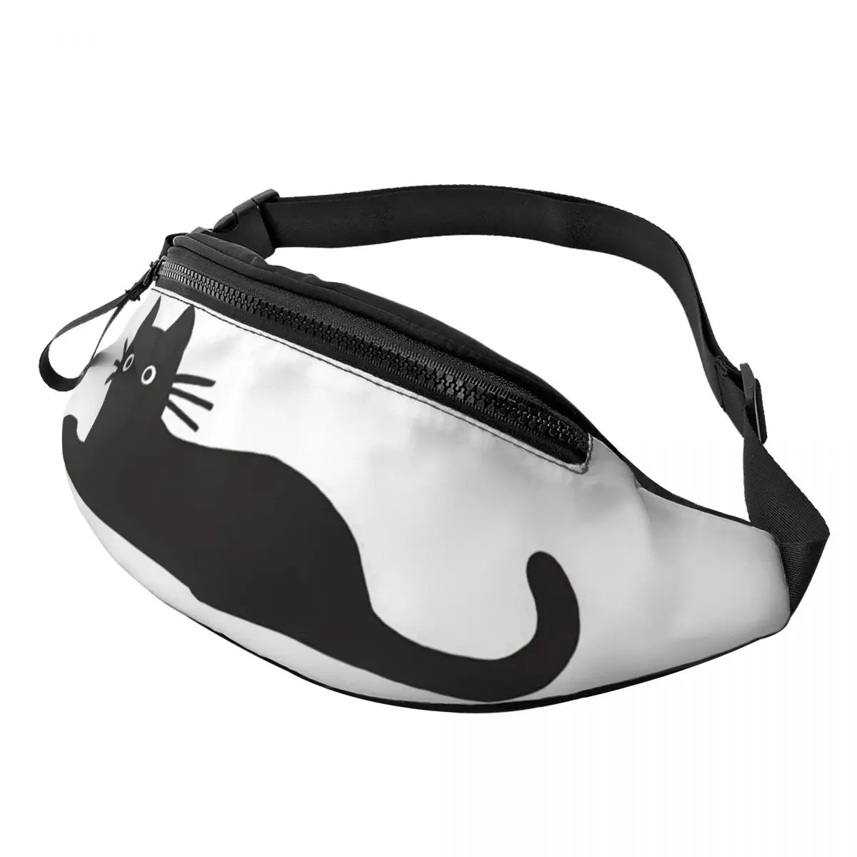 bolsa-de-cintura-fofa-de-gato-preto-para-mulheres-e-homens-pochete-crossbody-para-corrida-telefone-dinheiro