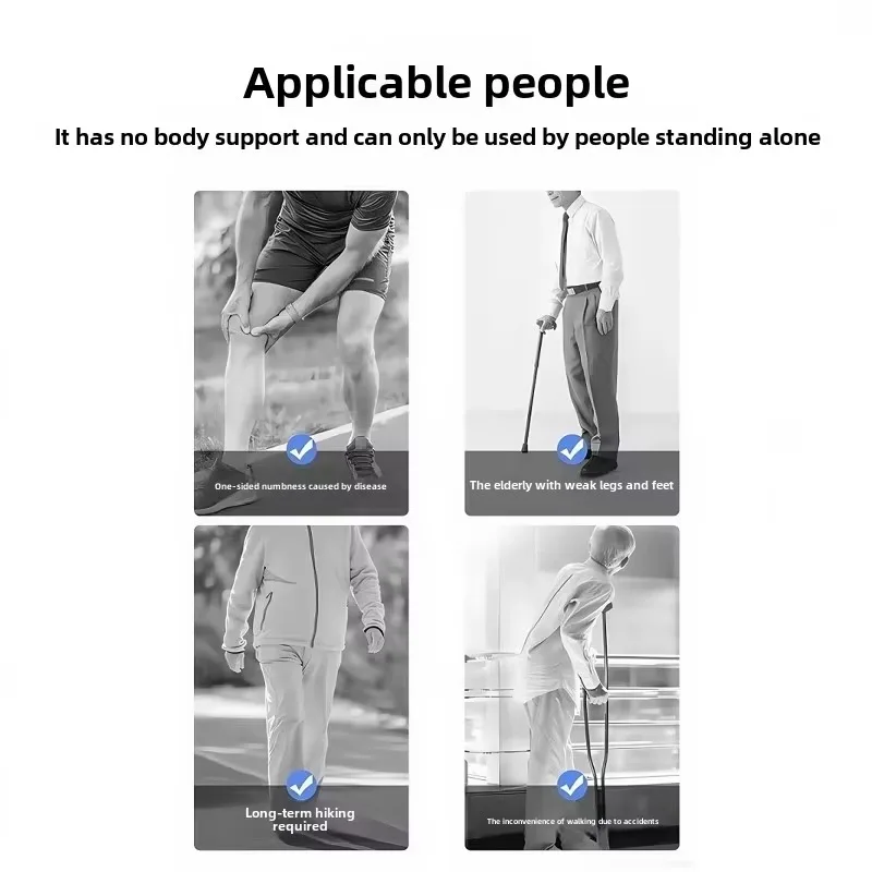 الرياضة والترفيه الداعم الهيكل الخارجي المساعد على المشي لمعدات تدريب نشاط الساق #3