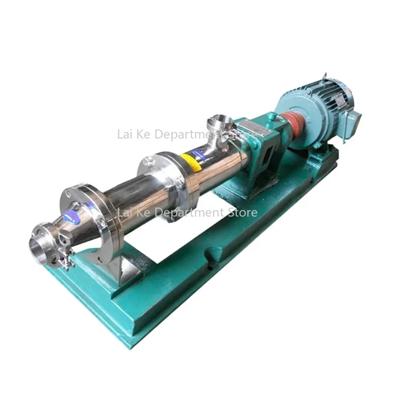 

Sanitary Stainless Steel G Type Chocolate Transfer Screw Pump
