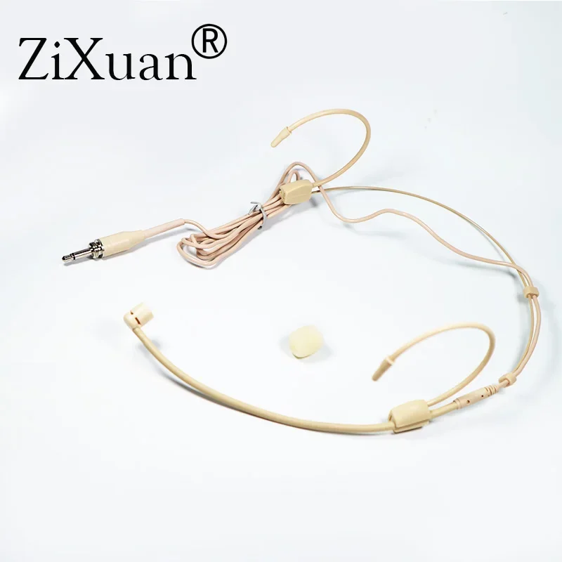 Headband Head Wearing Unidirectional Microphone for Shure Sennheiser AKG MiPro Audio Technica 4pin 3pin TA4F 3.5mm Lock