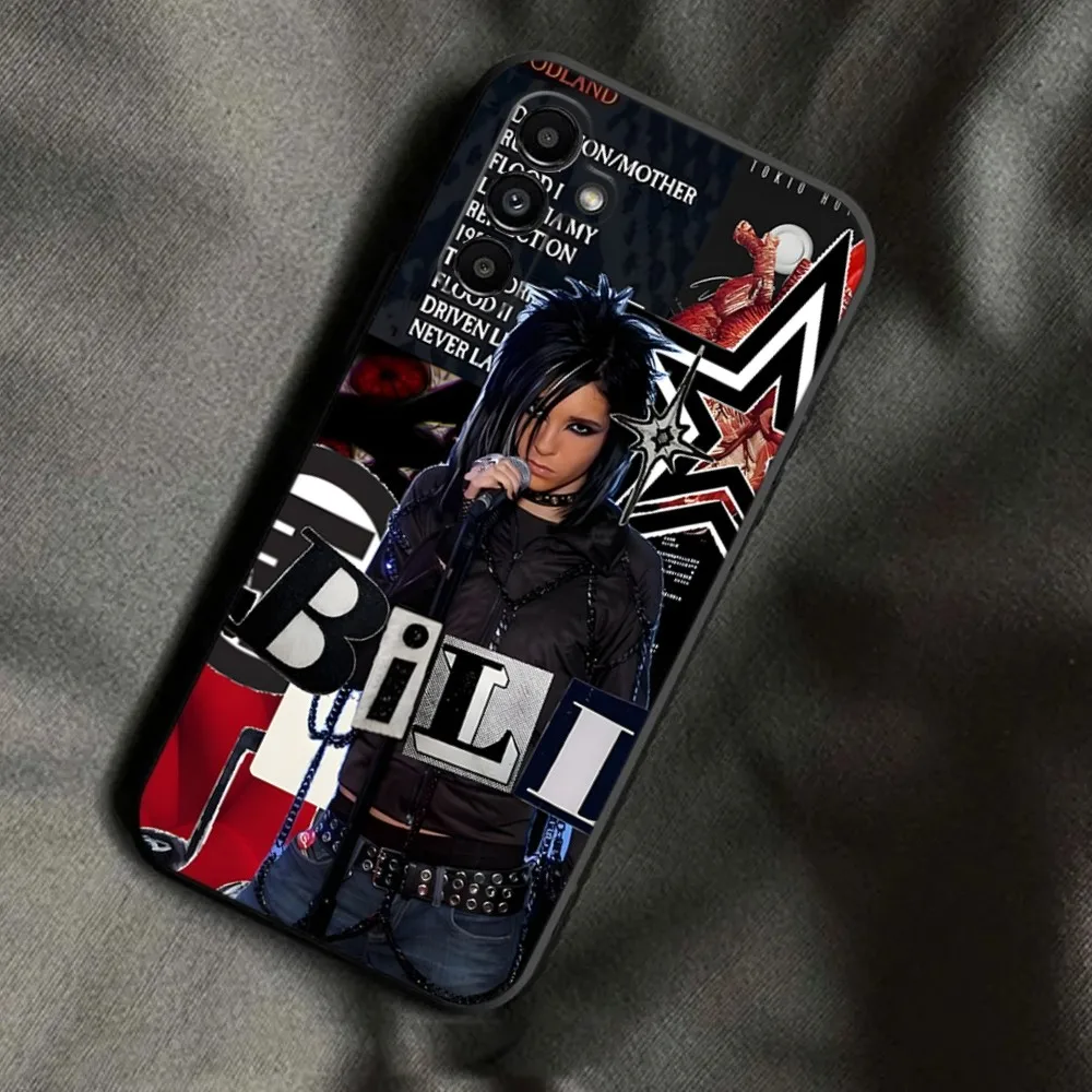 COOL Bill Kaulitz Phone Case For Samsung Galaxy A13,A21s,A22,A31,A32,A52,A53,A71,A80,A91 Soft Black Phone Cover