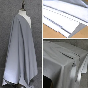 Nachtsicht reflektierende Sicherheitswarnung Gewebe 50 cm chemische Faserwettermantelgewebe 12 Hauptverkaufsgewebe schwarzes Nähen - №8