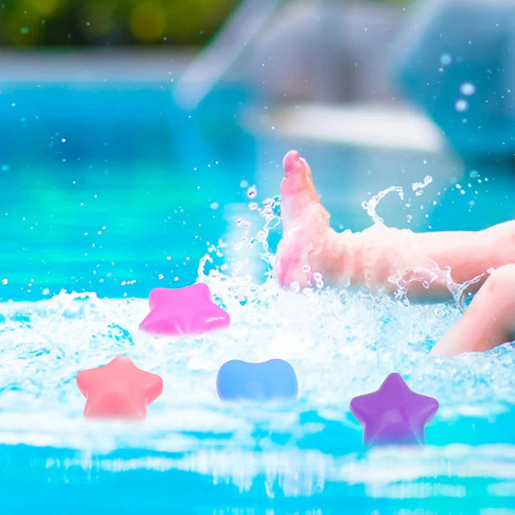 200個入り キッズプレイボール プラスチック製オーシャンボールピット 室内プレイペンセット 耐圧性 ハート・星型 子供の遊び時間に最適