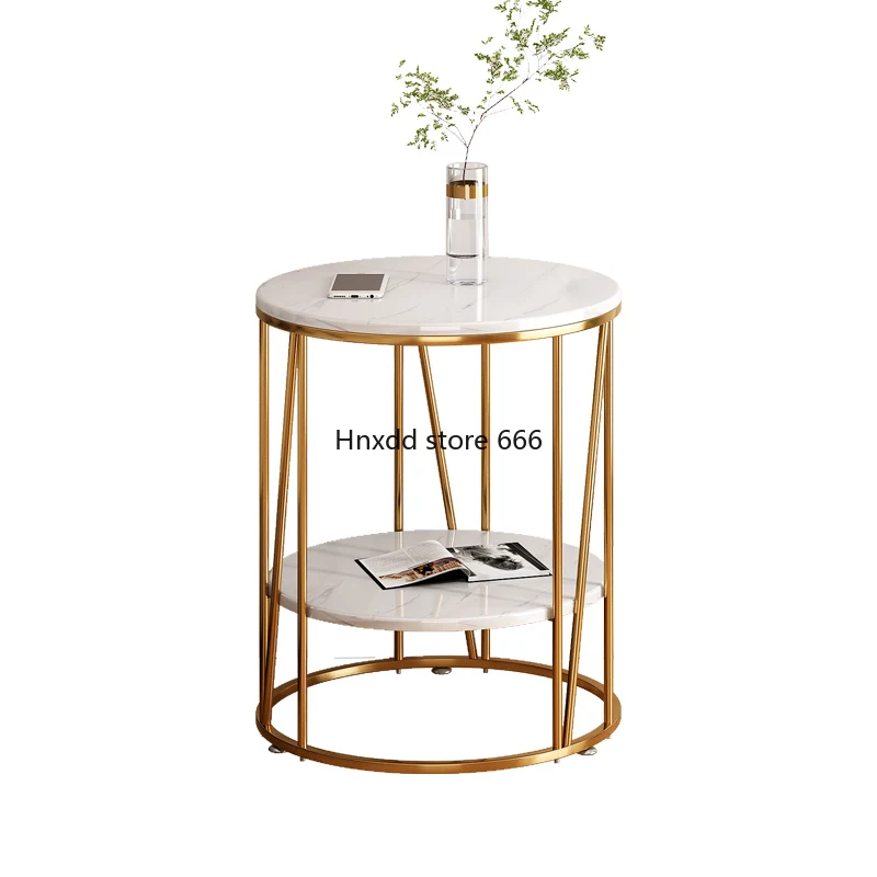 Smart Round Side Tables Mobile Nordic Books Balcony Sweet Writing Gold Tables Outdoor Design Mesa Centro Home Furniture