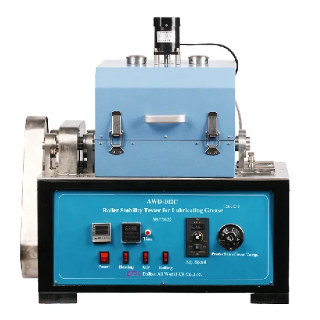 AWD-102C Roller Stability Tester for Lubricating Grease Laboratory Equipment ASTM D1831 Grease Testing Instrument