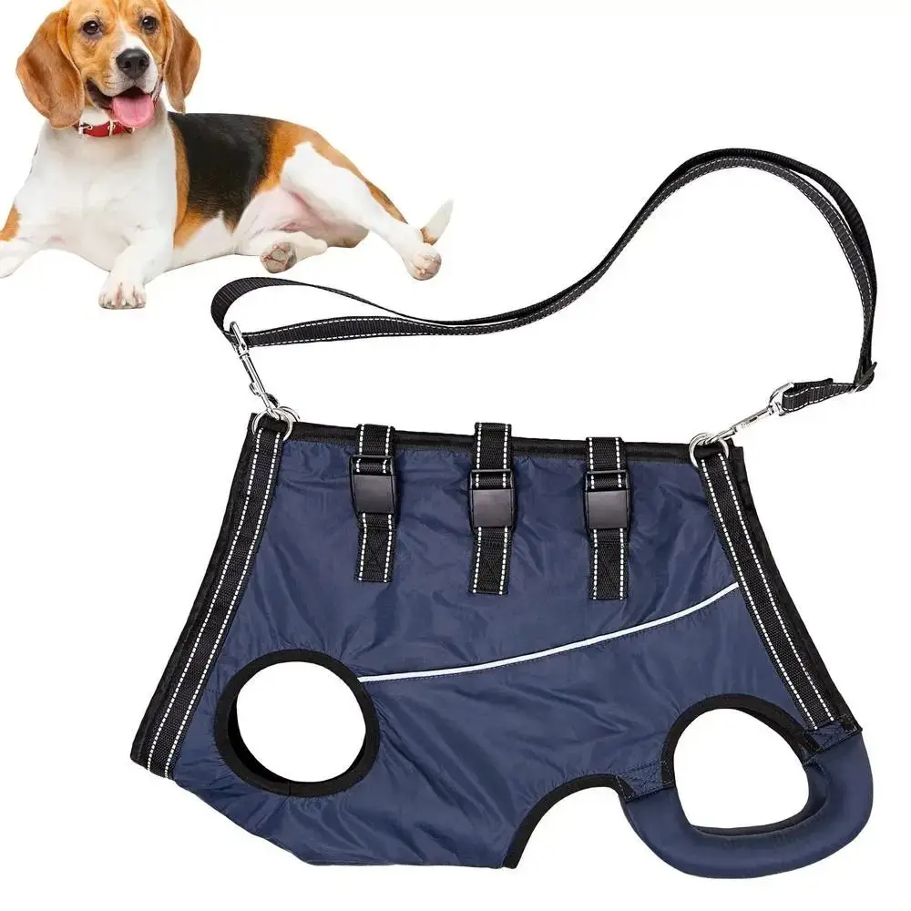 Legs Support Dog Back Brace Adjustable Various Sizes Puppy Sling Carrier Pet Assist Belt Breathable Dog Lift Harness Disabled