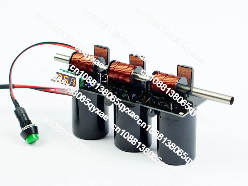 A simple multi-stage DIY Coil Gun Kit for high-voltage integrated electromagnetic gun