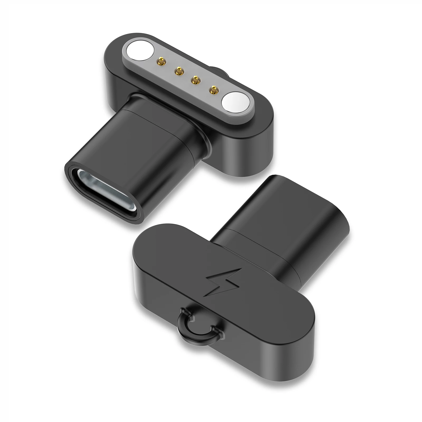 Type C Adapter Extender for PLUAD NOTE AI/ NOTE PRO AI Voice Recorder Type C Cable Converter 4 Pins with Lanyard Hole