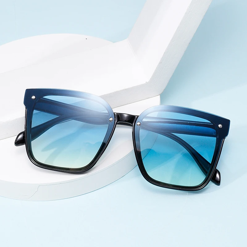 عالية الجودة مربع النظارات الشمسية النساء الرجال رائعة الحلو العلامة التجارية ظلال السفر الشاطئ نظارات شمسية سيدة رجل UV400 نظارات واقية #1