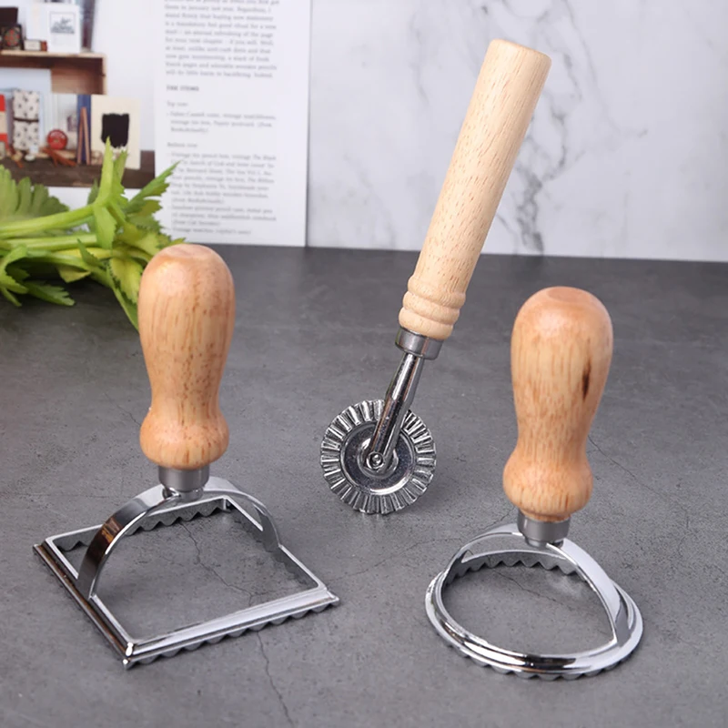 Ravioli Cutter Set Includes Pasta Press, Mold, and Attachment Tools Complete DIY Making Kit