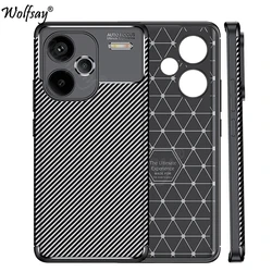 For Redmi Note 13 Pro Plus Case Silicone Carbon Fiber Back Cover Redmi Note 13 Pro Plus 5G Case For Redmi Note 13 Pro Plus Case