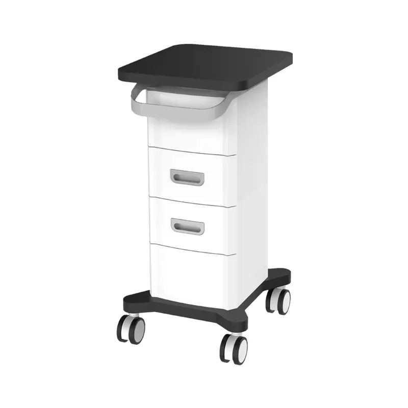Excellent Accessibility Modern Metal Trolley Cart for Spa Aesthetics Beauty Salon Facial Machine for Hotels and Hospitals