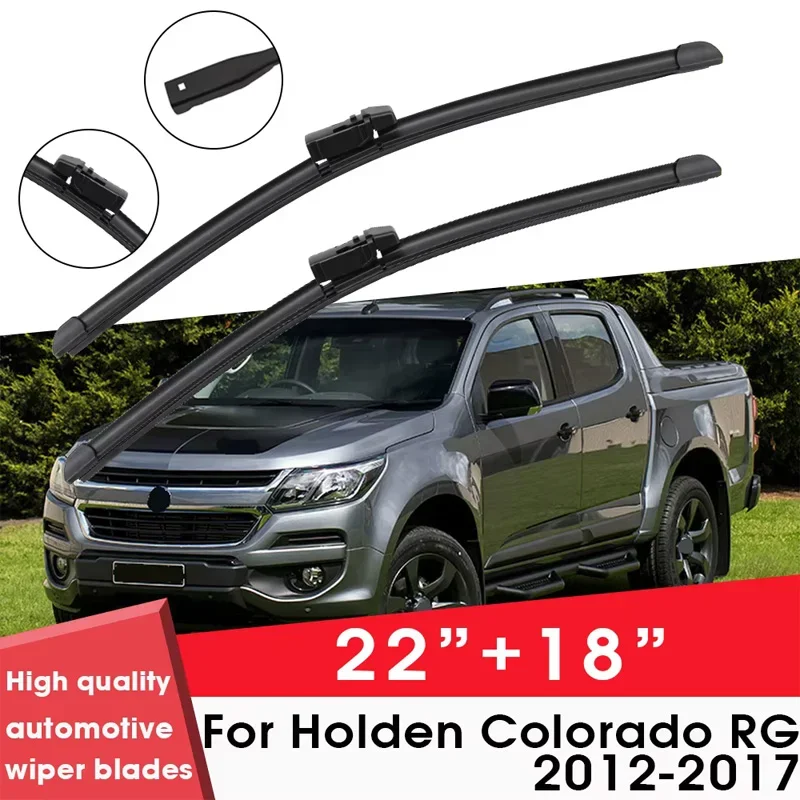 

Car Wiper Blade For Holden Colorado RG 2012-2017 22"+ 18" Windshield Windscreen Clean Rubber Silicon Cars Wipers Accessories