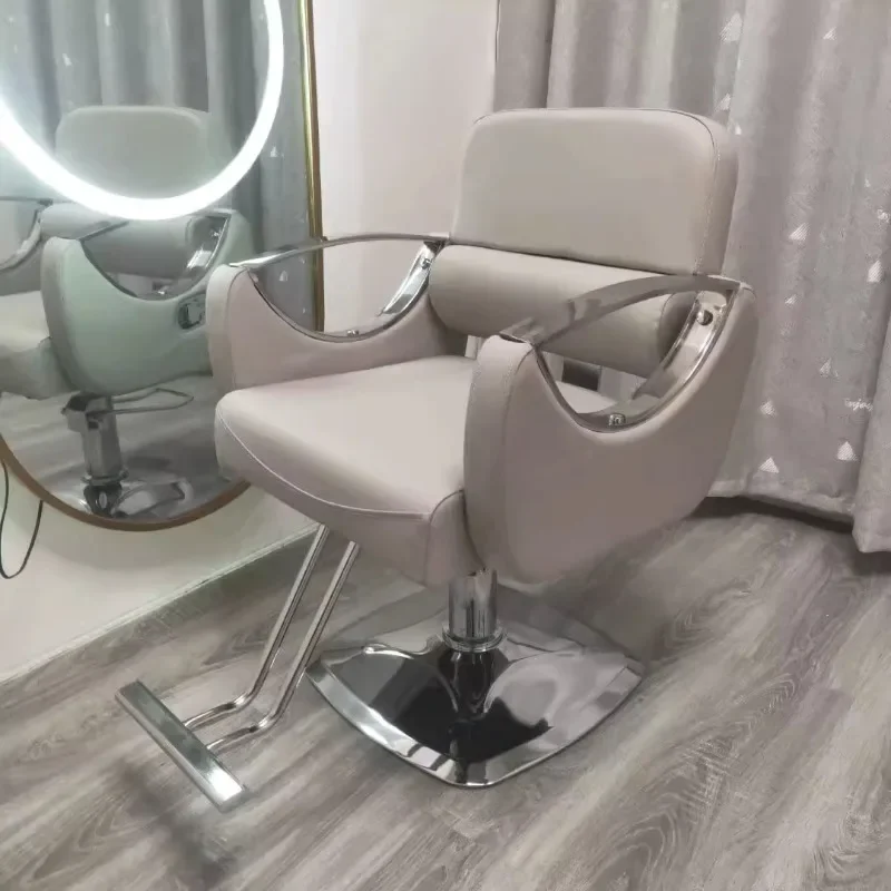 

Spinning Makeup Barber Chairs Swivel Beauty Recliner Barber Chairs Modern Speciality Facial Cadeira Barbeiro Furniture YQ50BC