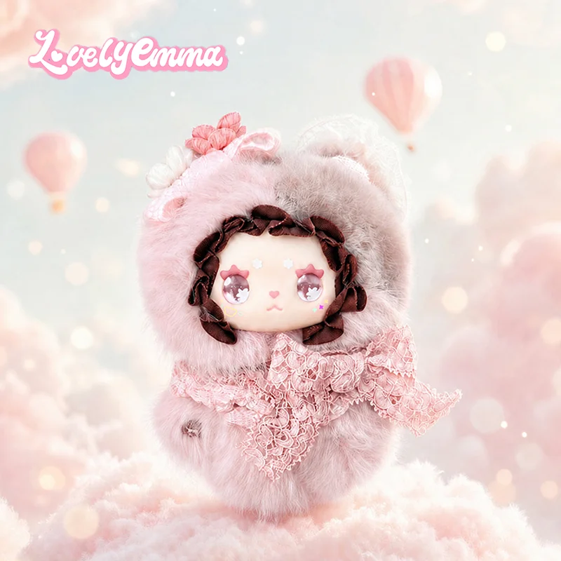 LOVELY EMMA Falling Into Fantasy Realm Series Mobile Phone Back Clip Plush Blind Box Trendy Toy Soft Fluffy Cute Bag Decoration view 5