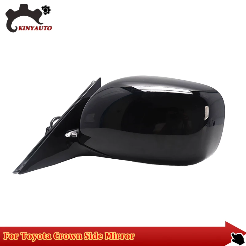 For Toyota Crown 2005 06 07 08 09 Side Mirror External Mirror Rearview Mirror Lens Turn Signal Shell Lower Shell Frame Cover