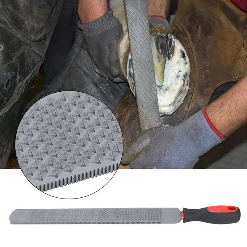 Hoof Rasp For Horses Double Sided Mini Rasp Hoof File Equine Farrier Rasp File Goat Rasp Pig Hoof File For Horse/Goat/Cow/Donkey