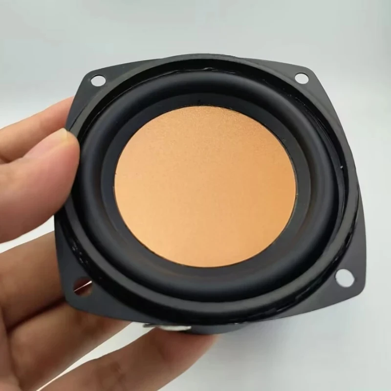 SOTAMIA 2 шт., 3-дюймовый телефон, 4 Ом, 8 Ом, 20 Вт, Полнодиапазонный звуковой динамик с резиновыми краями, динамик «сделай сам», Домашнее аудио
