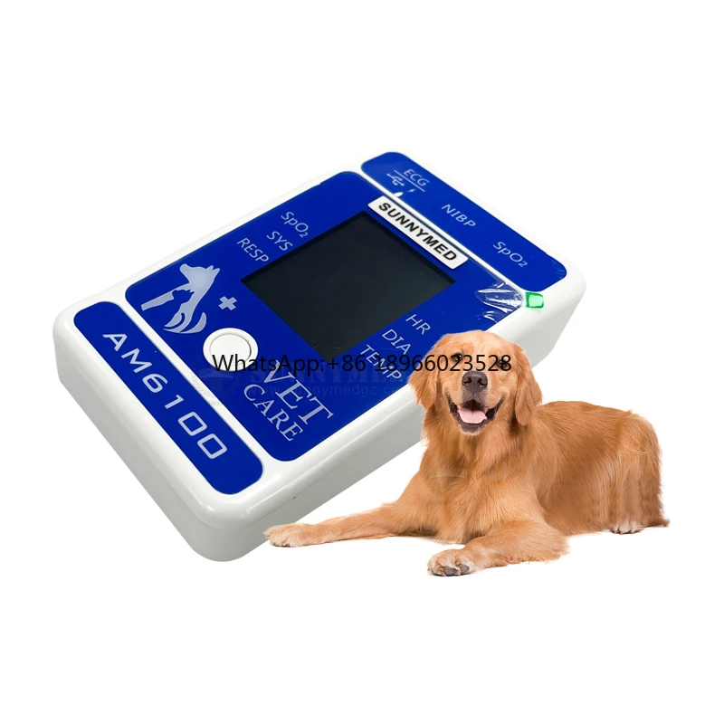 

SY-AM6100 Medical Animal Surgical Equipment Vet Vital Signs Veterinary Multiparameter Monitor