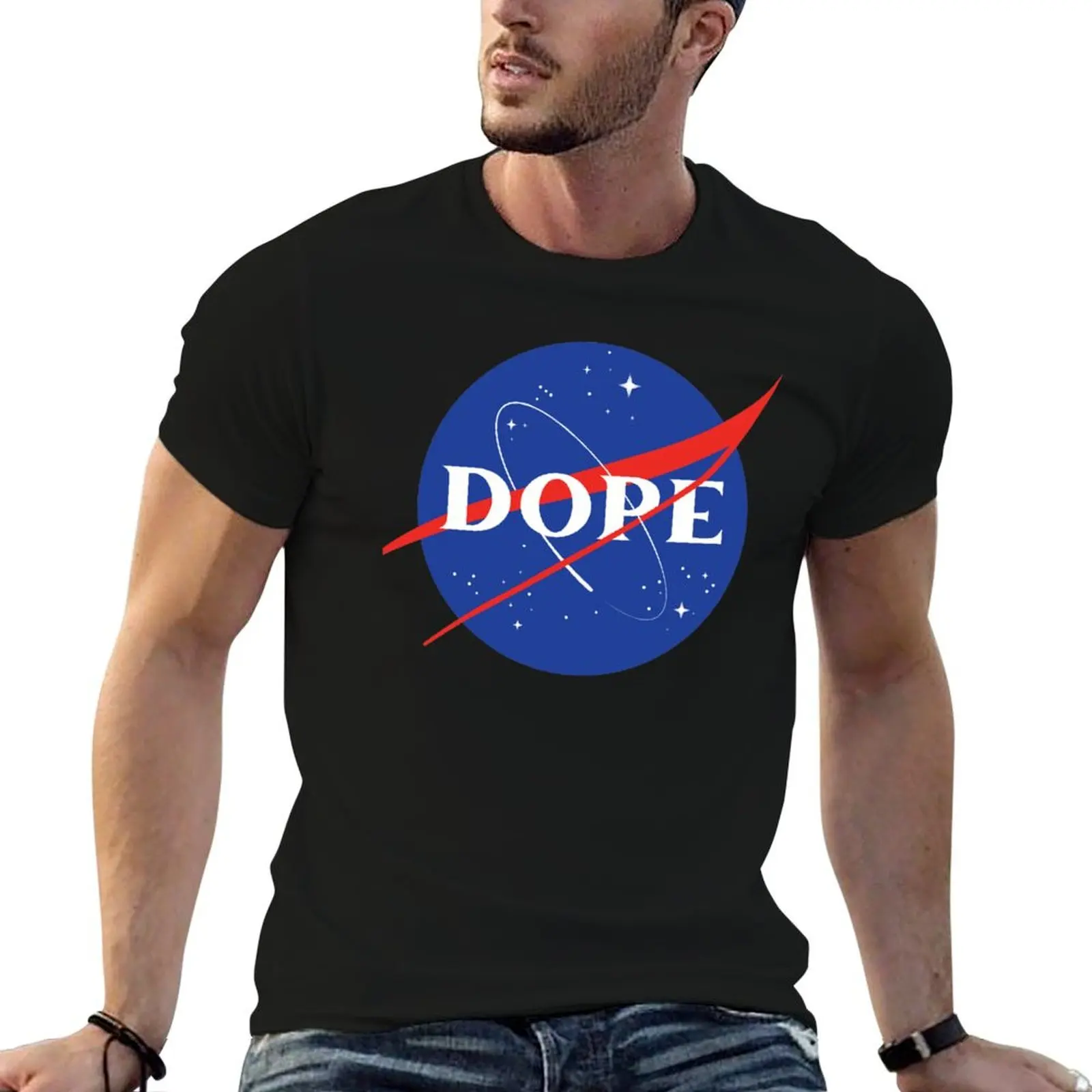 

Dope Space Administration T-Shirt anime tshirt man t shirt summer t shirt man casual T-shirt