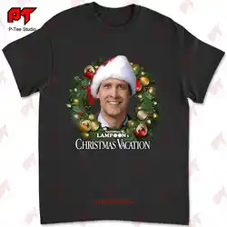 Clark Griswold Wreath Christmas Vacation T Shirt QAMC