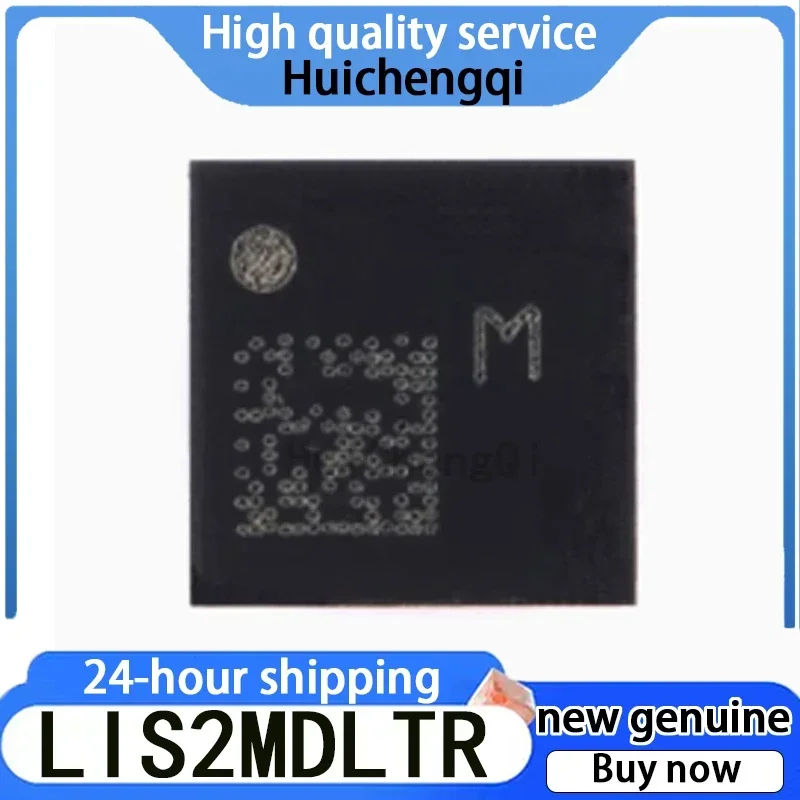 2PCS LIS2MDLTR LGA-12 Digital Output Magnetic Sensor Three-axis Magnetometer Chip