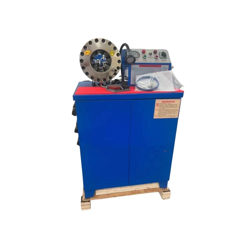 220-Volt Steel Pipe Head Reducing Joint Pressing Machine Core Pipe Shrinking Machine with Engine Bearing for Metalworking