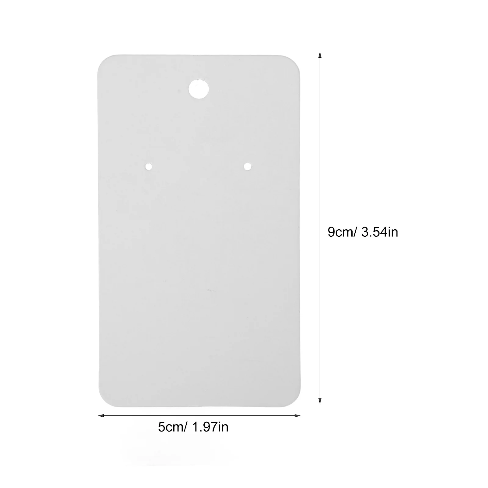 100 قطعة بطاقات عرض قلادة القرط مع 100 أكياس حاملي بطاقات المجوهرات لبيع التعبئة والتغليف كرافت العلامات سوار عرض مجموعة