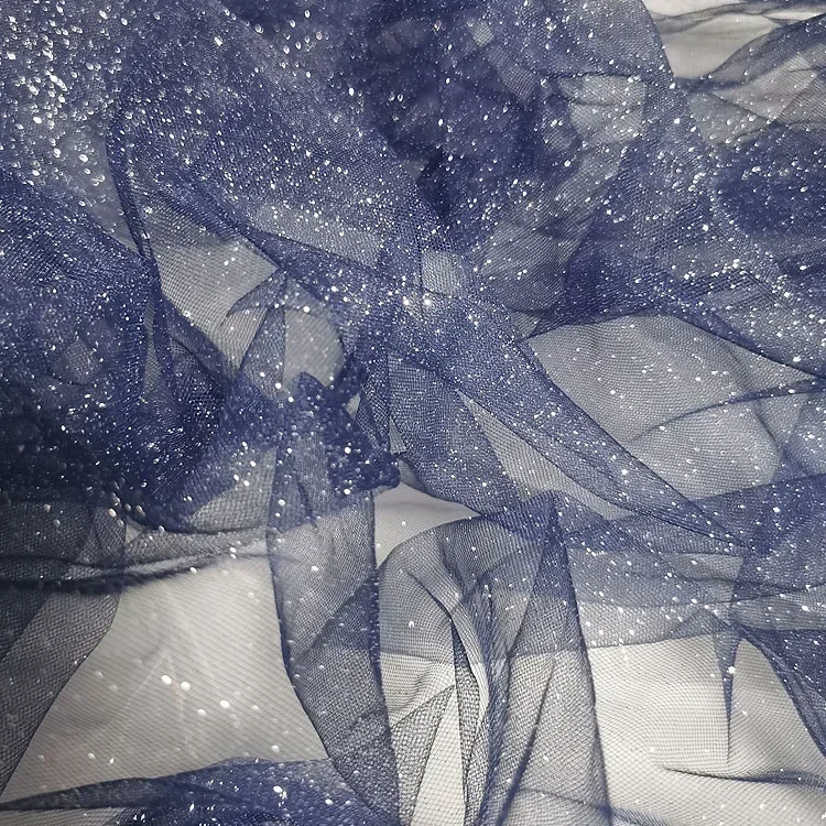 Hot Stamping Powder Coating Sparkling Mesh Sewing Fluffy Skirt DIY Shooting Decoration Wedding Background Designer Fabric