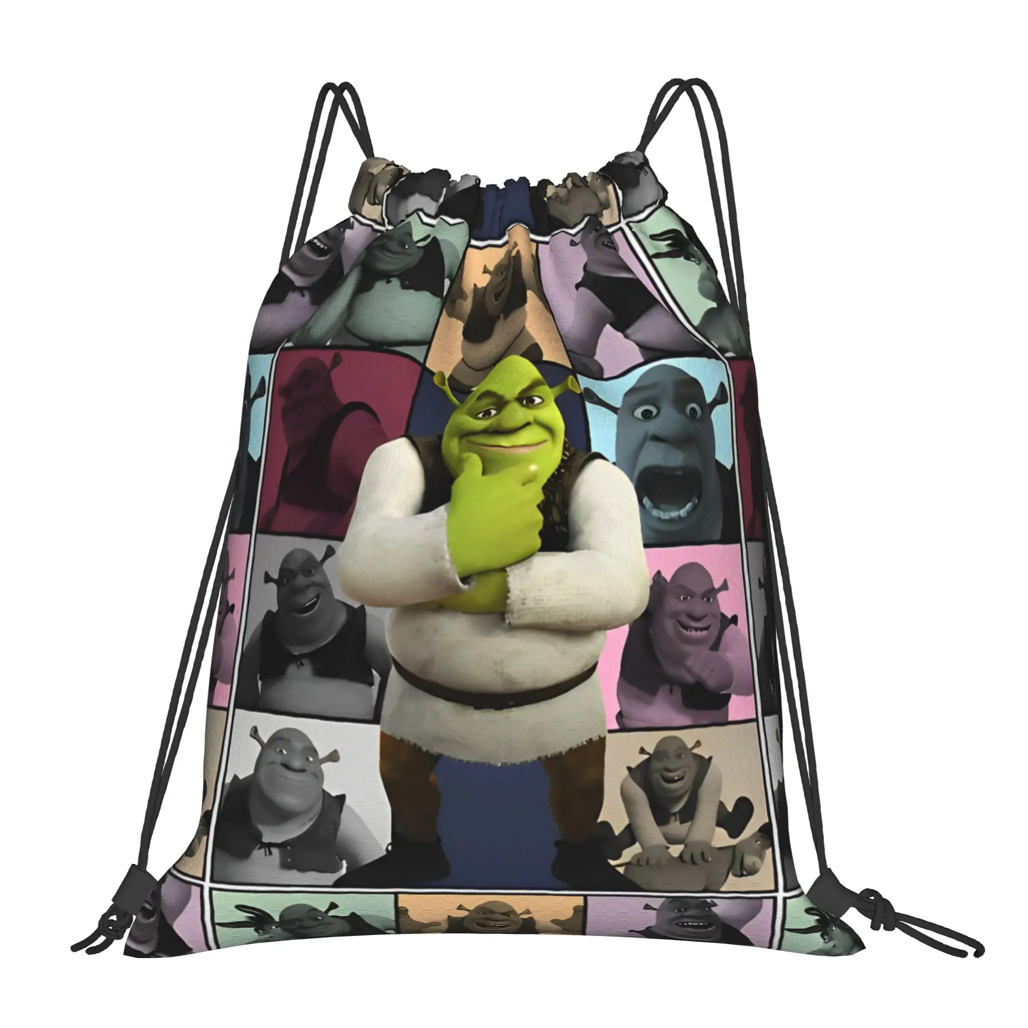 Shreks The Eras Tour Funny Bag Drawstring Backpack Sports Gym Sackpack Water Resistant  String Bags for Yoga 36cm (W) x 43cm (H)