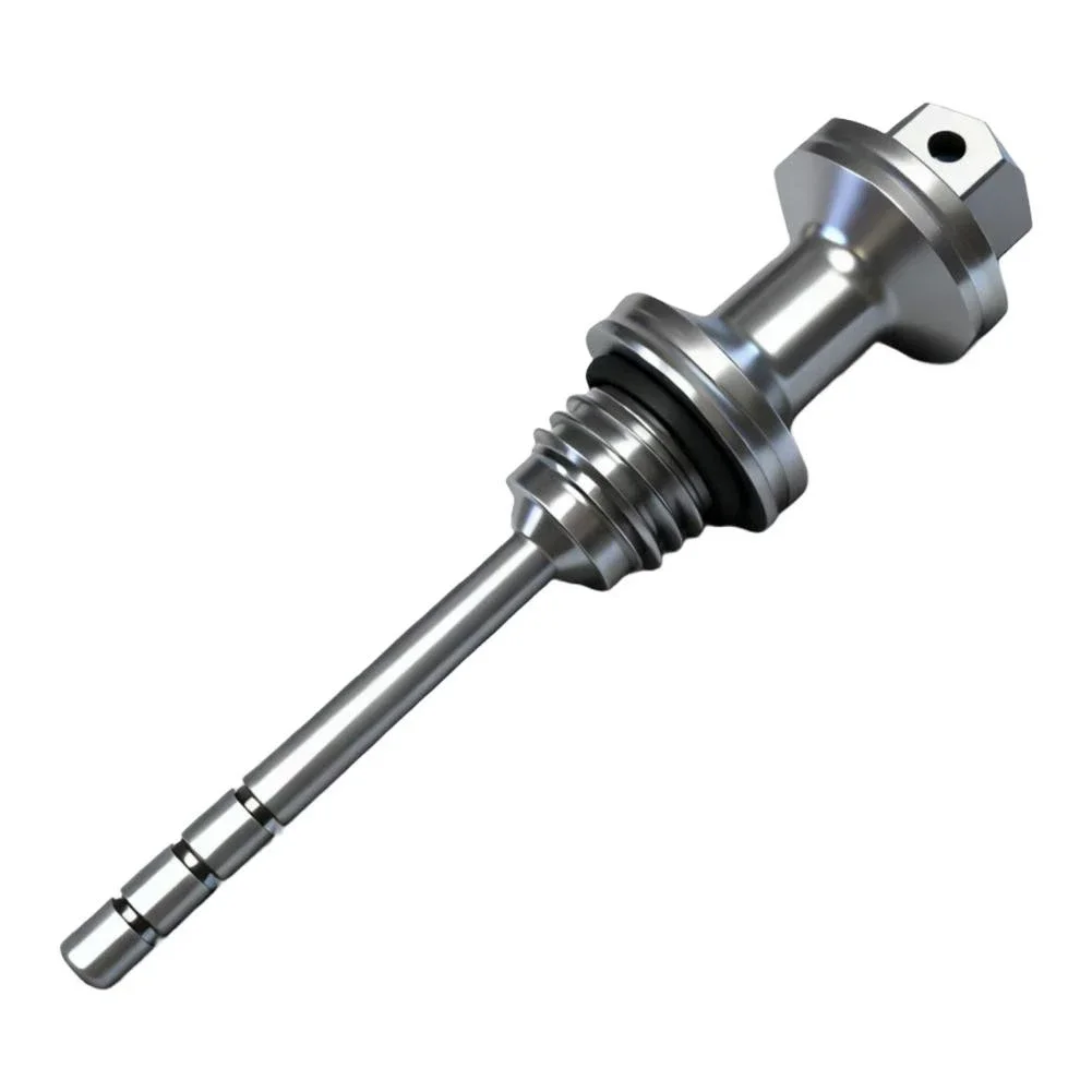 Oil Dipstick Accessory CNC Aluminum Dipstick Anodized Finish Lightweight Design Modification Parts Practical Use