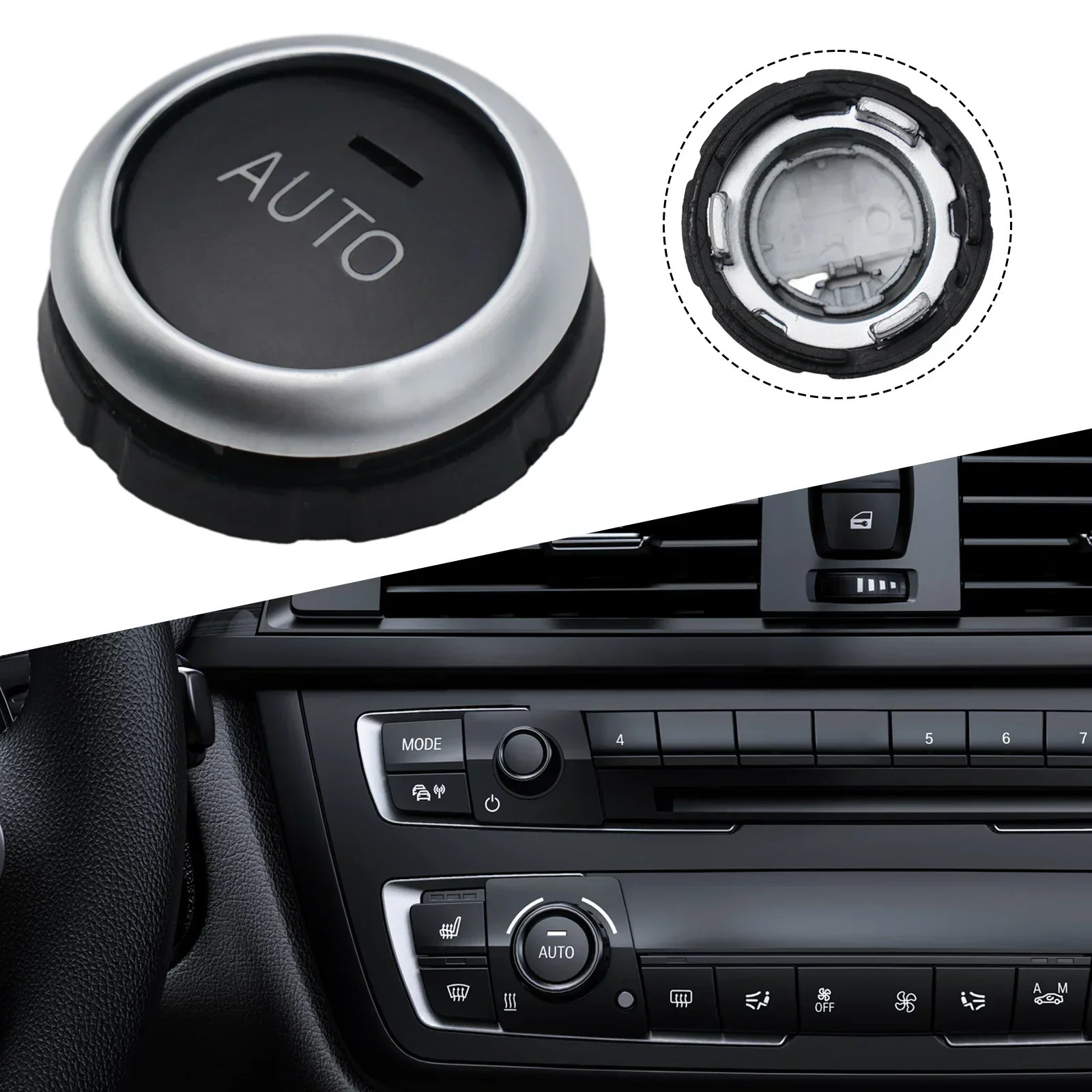 AUTO AC Climate Control Knob Button Repair Kit For BMW 5 6 7 X6 F10 F01 520i 528i 530i 535i 550i 640i M6 730Li 740Li 750Li Car