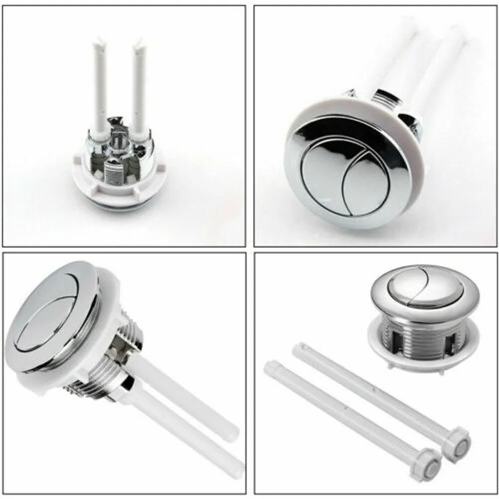 High quality  Toilet cistern button Stylish  Universal  Easy installation  Toilet Replacement button Reliable