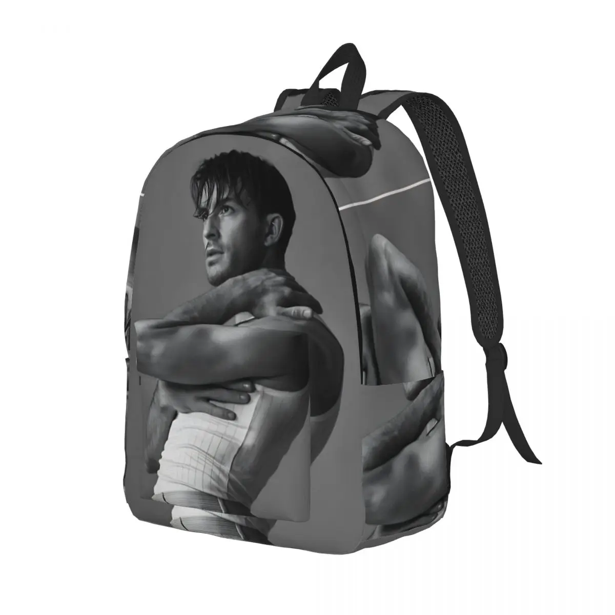 Jonathan Bailey Actor Poster for Men Women Student School Bookbag Daypack Middle High College Outdoor