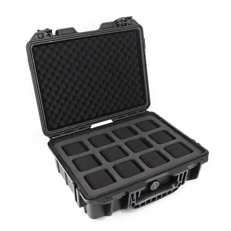 

Коробка для часов, портативный 2/8/12/20 слотов, чехол для хранения часов, органайзер, противоударный чемодан из ЭВА, аксессуары