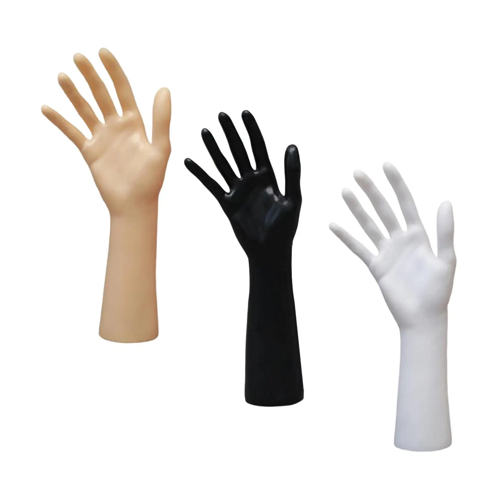 Mannequin Hand Jewelry Display Holder Stand Long Arm Support Organizer Hand Manquin for Chain Watch Bangle home shop Decor