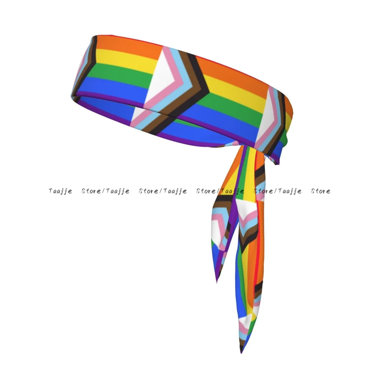 Head Tie Bandana Rainbow Flag Gay Pride Head Scarf Wrap Outdoor Sports Sweatband