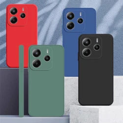 For Xiaomi Redmi Note 14 5G Case Redmi Note 14 5G Cover Soft Liquid Silicone Protective Phone Cases Redmi Note 14 Pro Plus Funda