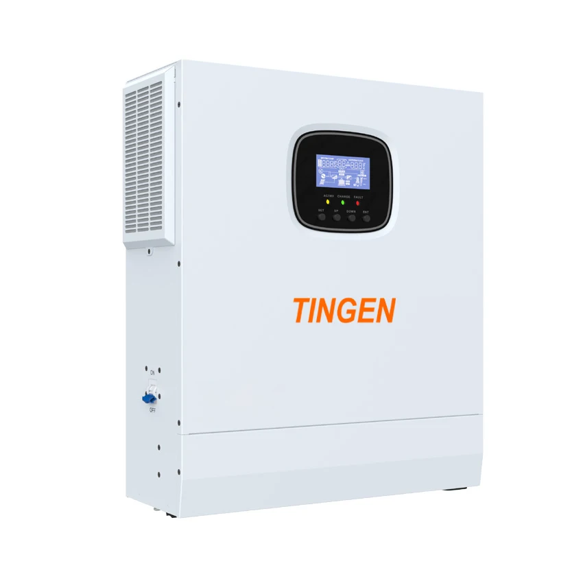 Off Grid Inverter 5KW 5000W 48V MPPT Solar Inverter Hybrid Single Phase DC 48v to AC 110V 120V 220V Inversor HSI5000U HSI5500